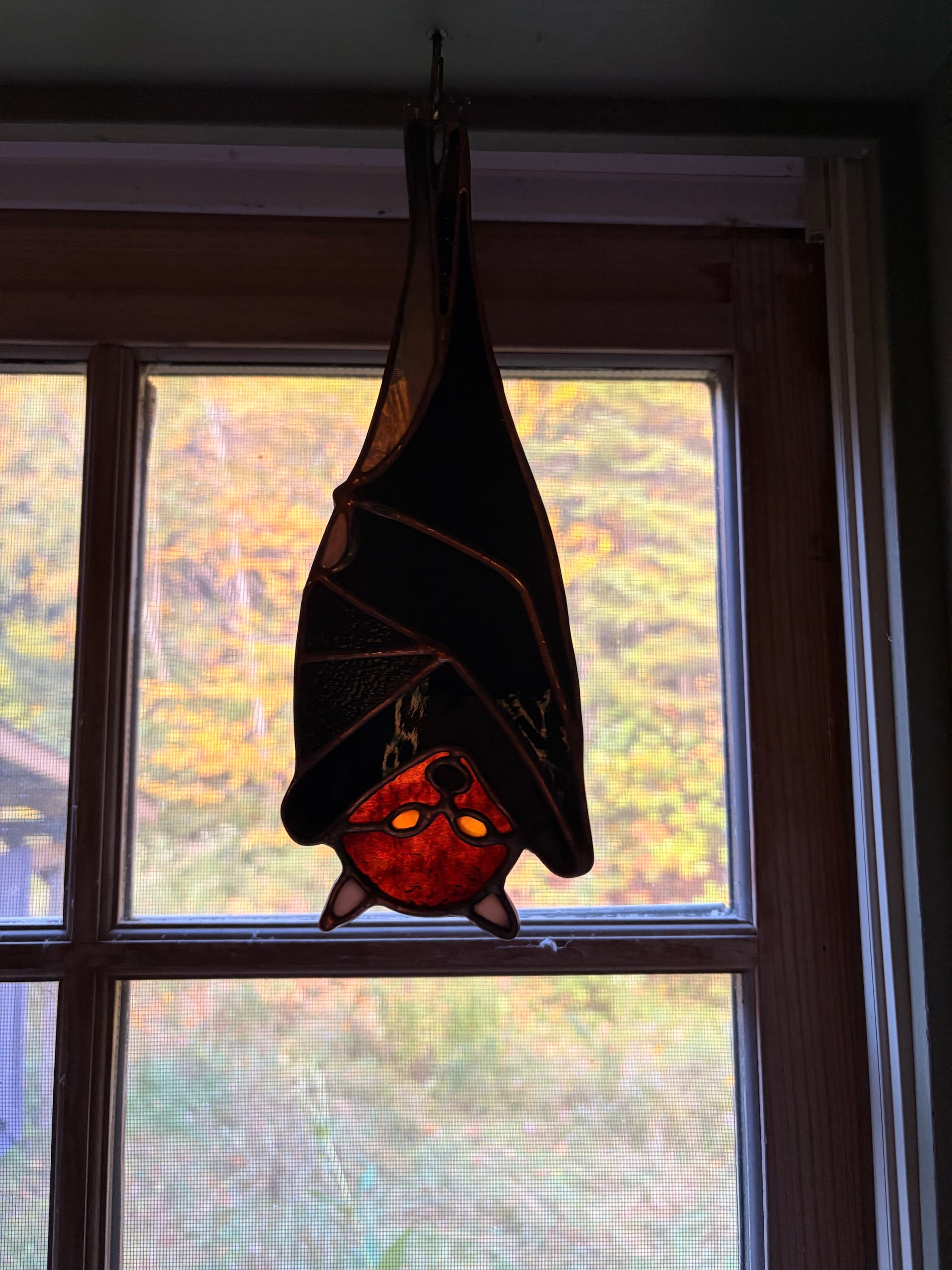 Bat - Dark Brown Orange Eyes artwork image